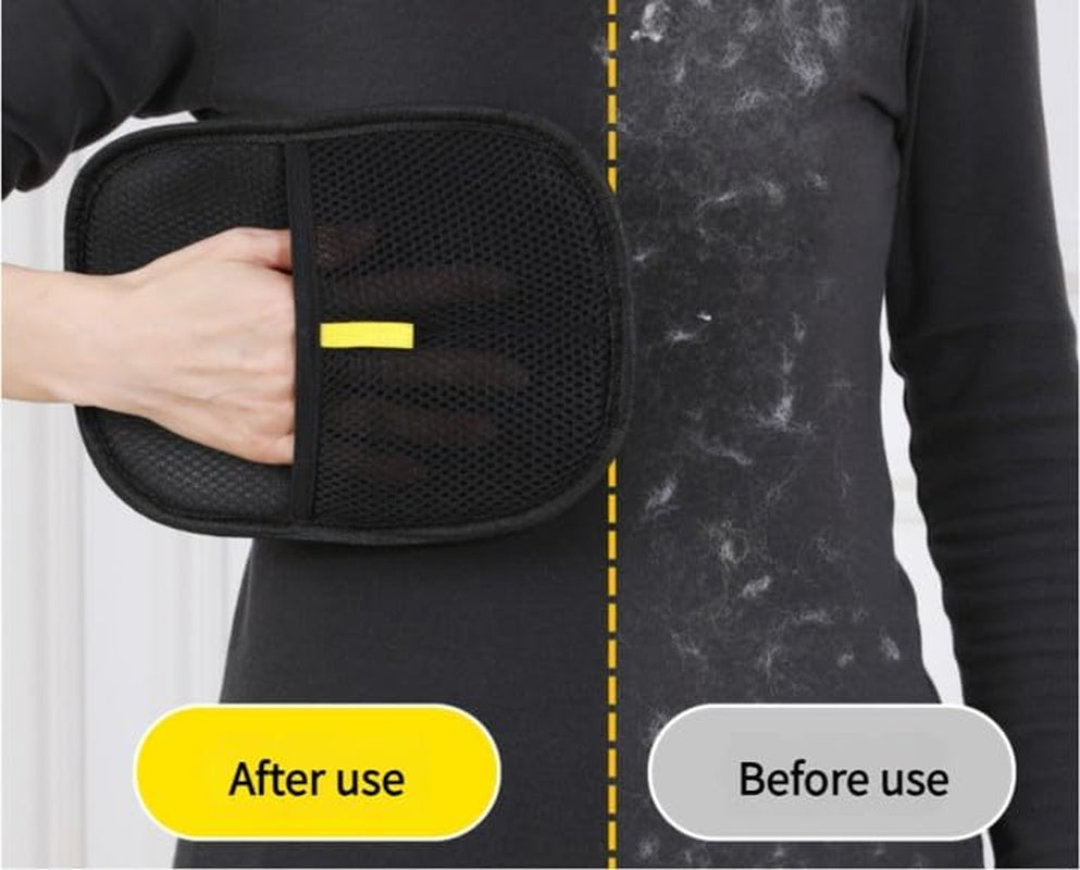 Electrostatic Pet Hair Removal Glove – Reusable Dog & Cat Hair Remover for Furniture, Couch, Carpet, Clothes, Car Seats & Pet Beds – Washable Static Fur Cleaning Glove