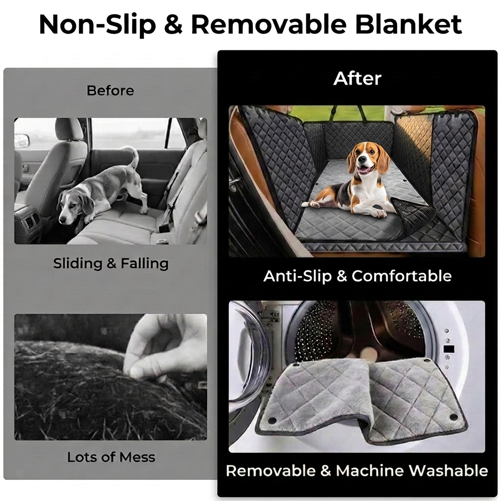 ComfortRide Dog Seat Extender 2.0
